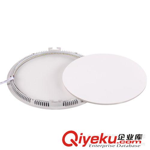 led面板燈,廠家現(xiàn)貨直銷(xiāo),12W圓形面板超薄led面板燈平板燈包郵原始圖片3