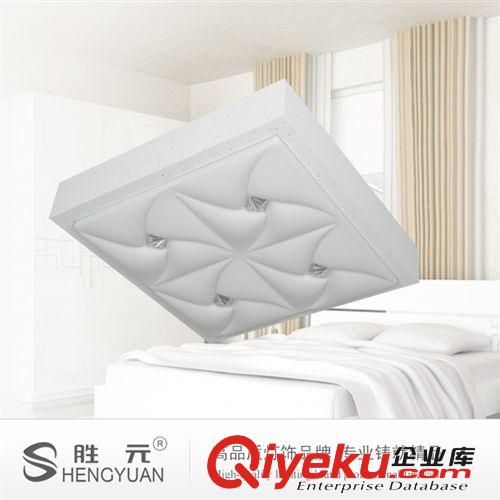 led吸頂燈 客廳吊頂燈 客廳方形吊頂燈 亞克力吸頂燈燈具批發原始圖片2