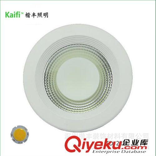 廠家直銷出口COB筒燈（10W） LED筒燈 壓鑄筒燈 COB筒燈原始圖片3