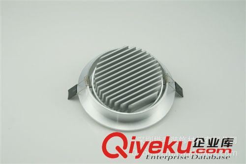 7*1W車鋁天花射燈，加厚鋁環(huán)，連體透鏡，可調(diào)角度，led燈具外殼原始圖片3