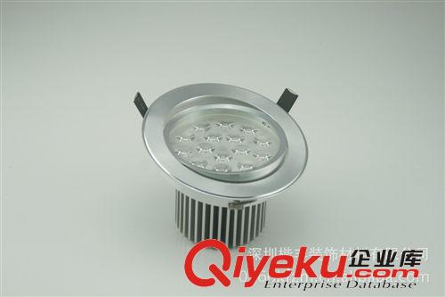 15W車鋁LED天花燈外殼配件 LED燈具外殼套件 LED筒燈外殼配件原始圖片2