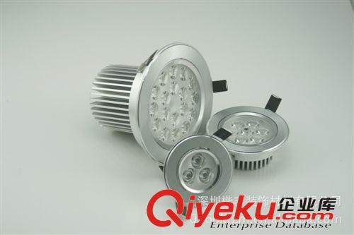 9*1W車鋁天花射燈，加厚鋁環(huán)，連體透鏡，可調(diào)角度，led燈具外殼原始圖片3