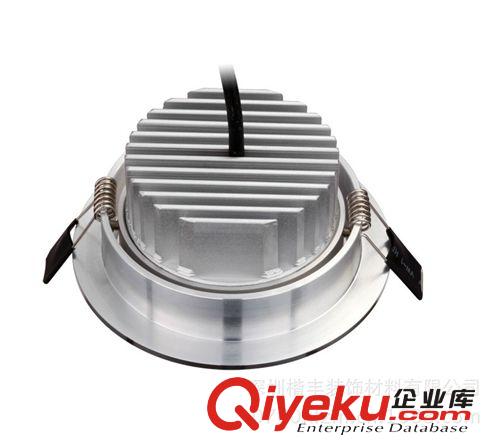 廠家供應(yīng)led天花燈外殼套件 5w刀片式天花筒燈配件 高檔筒燈外殼原始圖片3