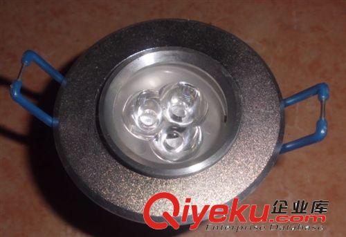 直径68mm，3w连体透镜LED天花灯外壳套件，led天花灯配件