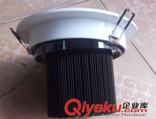15*1w18*1w防炫光led天花燈外殼套件，配連體透鏡天花燈外殼配件原始圖片2