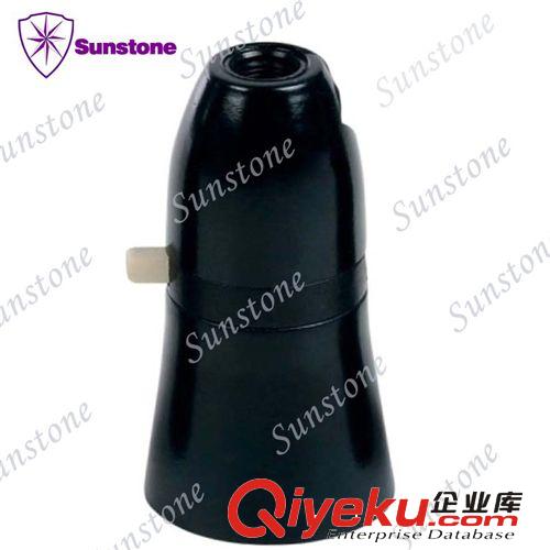 廠家低價(jià)供應(yīng)B22塑料喇叭燈座帶開關(guān)  BS SAA SGS原始圖片2