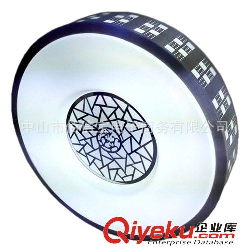 現(xiàn)貨銷售 鋁框燈罩圓形led吸頂燈 高邊鋁魚鱗+囍LED吸頂燈原始圖片2