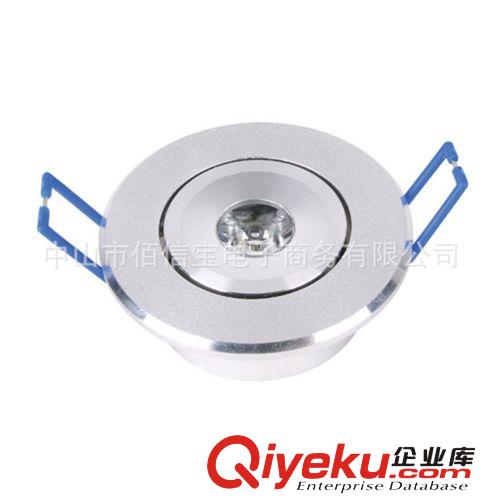 主營熱銷  1W旋轉(zhuǎn)led天花燈 鋁合金LED天花燈原始圖片3