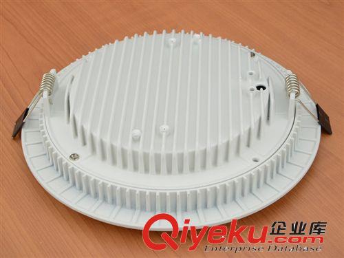 專業生產 壓鑄led平板燈外殼 背發光筒燈套件 超亮圓形燈配件 12W原始圖片3