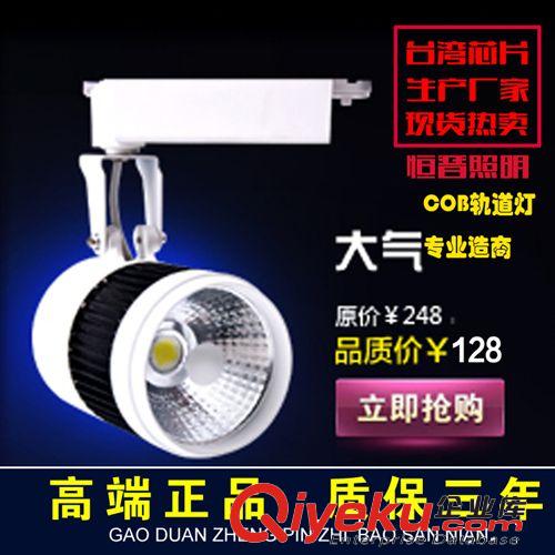 廠家熱銷 led軌道燈COB集成20W30W服裝商場導(dǎo)軌射燈COB軌道燈原始圖片2