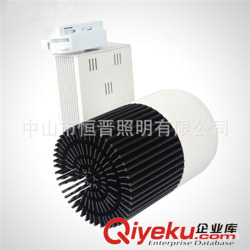 2013年新款 COB集成30W服裝商場(chǎng)導(dǎo)軌射燈 COB軌道燈 廠家直銷原始圖片3