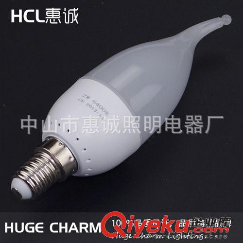 廠家直銷 2835貼片2W led蠟燭燈泡 e14螺口led尖泡led節(jié)能燈批發(fā)