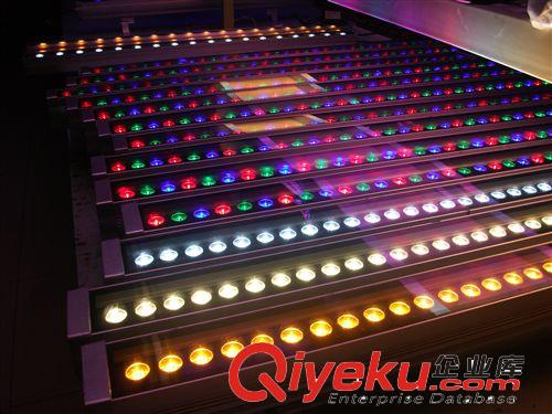 LED洗墻燈18W七彩DMX512 外控成品  46*46*1000廠家直銷