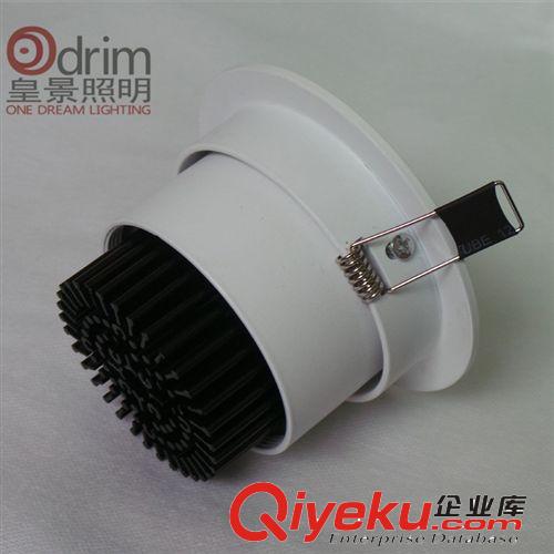 COB天花燈 5W-10W 廠家直營(yíng)LED天花燈白色外殼套件12W COB天花燈原始圖片2