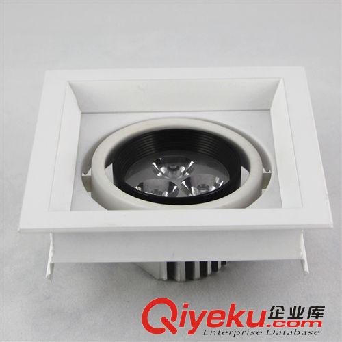 廠家供應(yīng)3W大功率單頭豆膽燈 斗膽燈 格柵燈外殼燈殼 led燈飾外殼原始圖片2