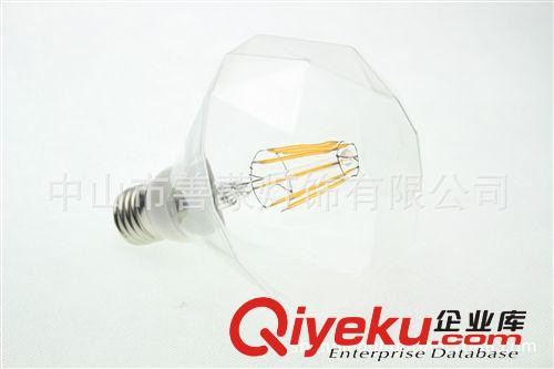 廠家直銷 LED鉆石球泡燈泡  CE ROHS 認(rèn)證 簡(jiǎn)約高雅原始圖片2