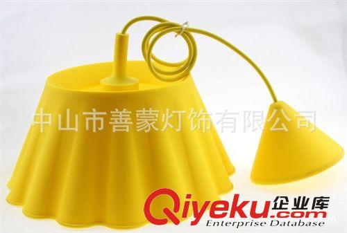 簡易吊燈組件 E27 配開關 彩色 硅膠燈頭原始圖片2