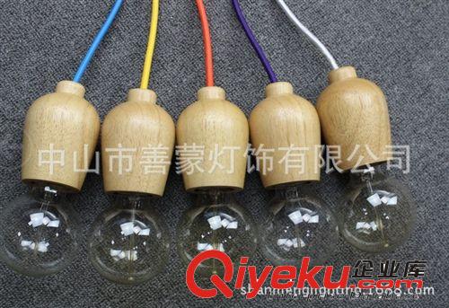 廠家批發(fā)餐廳燈時尚木頭吊燈客廳吊燈現(xiàn)代餐吊燈原始圖片3