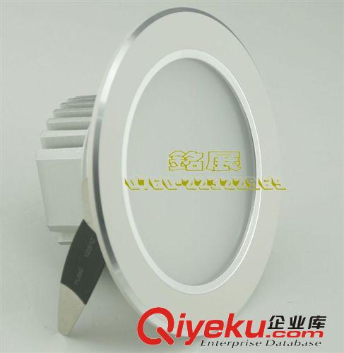 LED銀色明裝筒燈外殼套件4W