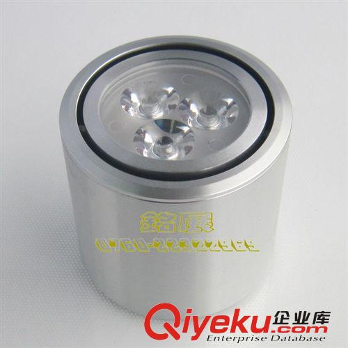 LED銀色明裝筒燈外殼套件4W