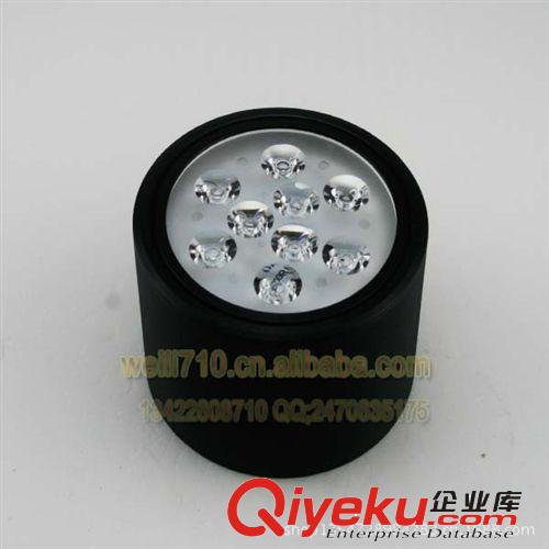 LED銀色明裝筒燈外殼套件4W原始圖片3