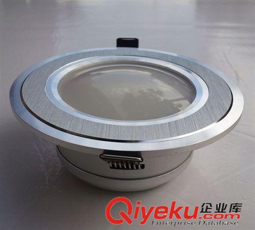 供應led3寸7W筒燈外殼配件 LED天花燈外殼 大功率LED筒燈套件原始圖片3