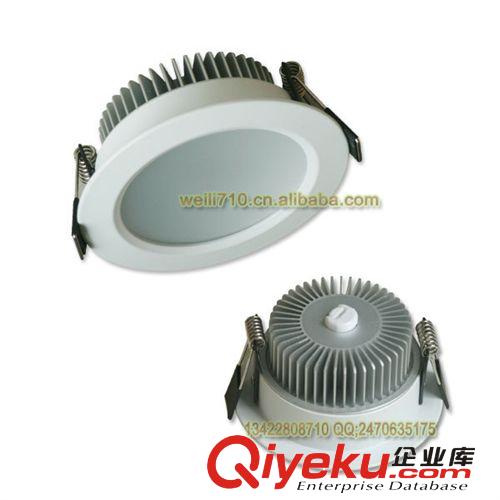 LED斜面車鋁筒燈外殼6寸套件原始圖片2