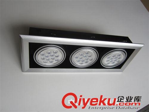 LED斗膽燈12W格柵燈 格子燈9W天花射燈 5W7W