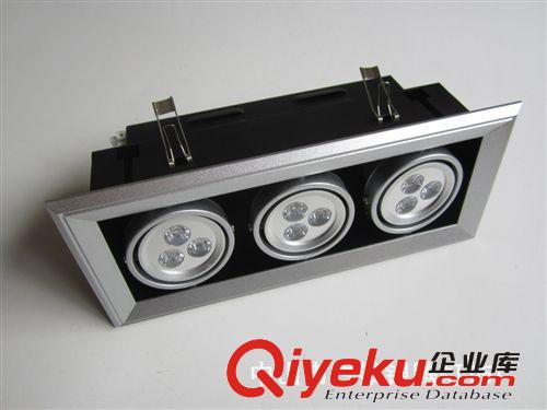 LED斗膽燈9W LED格柵燈 LED天花燈 LED筒燈27W36W原始圖片2