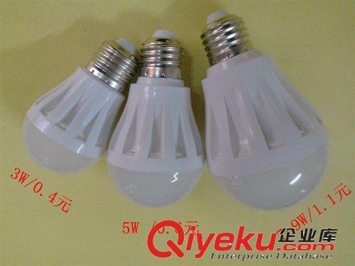 5W塑料球泡套件 LED球泡外殼 球泡 現貨原始圖片2