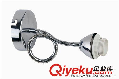 E27塑料電木燈頭，五金吸頂盤硅膠燈杯，LED球泡節能燈吊燈組件原始圖片2