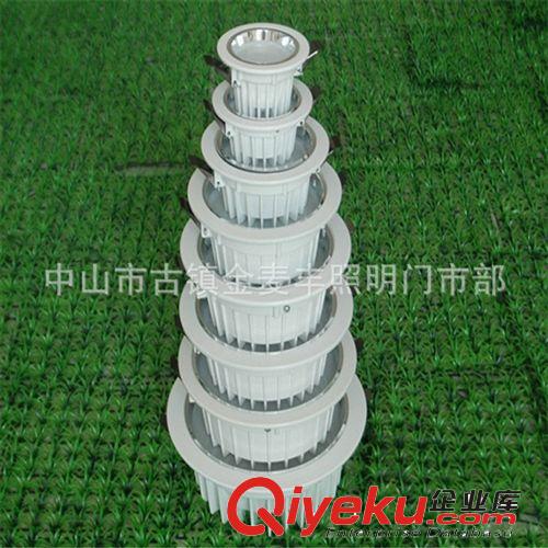 【廠家供應】室內LED照明筒燈 LED筒燈 4寸 5W 7W 高亮開孔115mm原始圖片3