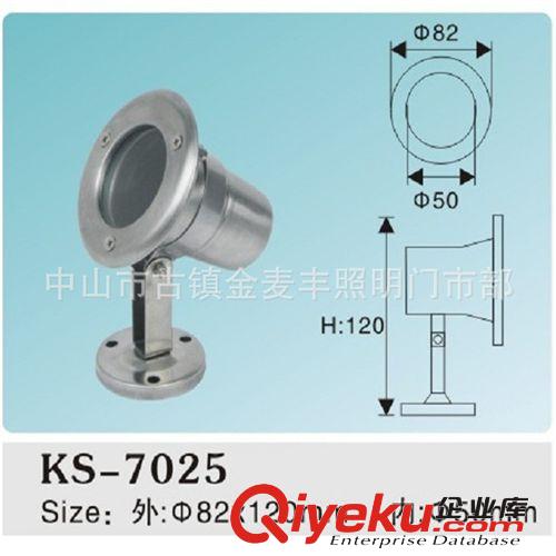 水底燈配件 不銹鋼水下燈外殼批發 304不銹鋼 3W 直徑100mm