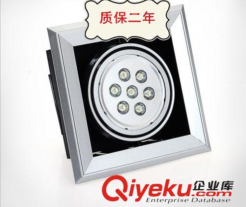 【廠家直銷】led格柵射燈 天花斗膽燈 雙頭背景墻射燈10w 14w 18W