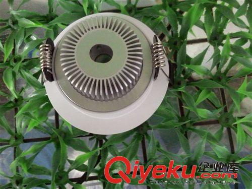 新款5寸LED貼片防霧筒燈 LED筒燈外殼套件 LED商業照明燈外殼套件原始圖片3