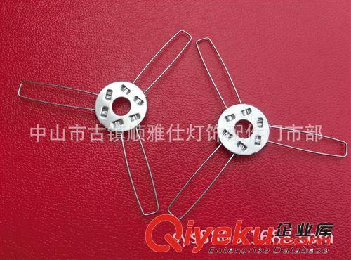 生產(chǎn)兩叉三叉鍍鋅彈簧夾 逗膽燈彈夾 圓形卡扣彈片 廠家直銷 優(yōu)質(zhì)原始圖片3
