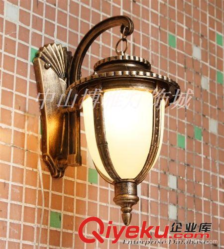 特價(jià)戶外燈防水防潮戶外壁燈古銅色壁燈大釣魚壁燈走廊燈原始圖片2
