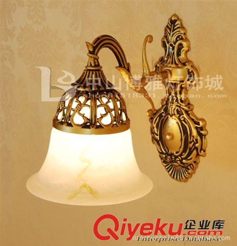 tj款!歐式經(jīng)典仿古銅壁燈 臥室壁燈 過(guò)道燈 陽(yáng)臺(tái)燈 床頭燈！原始圖片2
