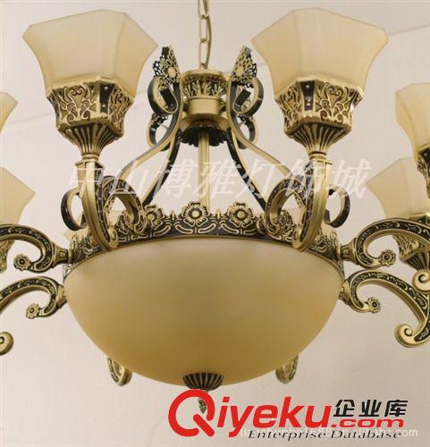 新款 歐式田園燈 歐客廳燈 gd歐式復(fù)古吊燈 8頭客廳燈飯廳燈！原始圖片2