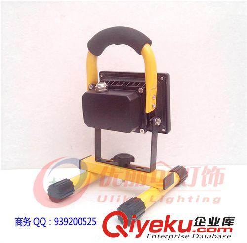 led投光燈10W手提架 工字架配套10W黑色聚光外殼 投光燈配件原始圖片3