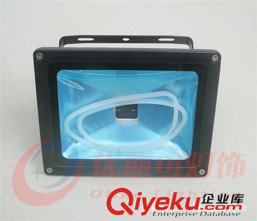 led投光燈外殼20W投光燈配件 普通款式大功率投光燈啞光黑燈殼原始圖片2