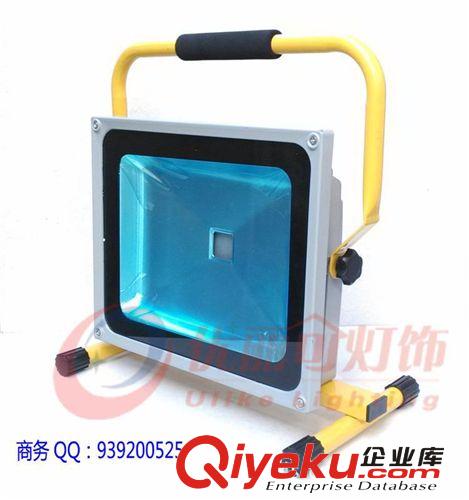 led投光燈50W手提架 折寬工字架配套50W閃銀灰投光燈外殼配件原始圖片3