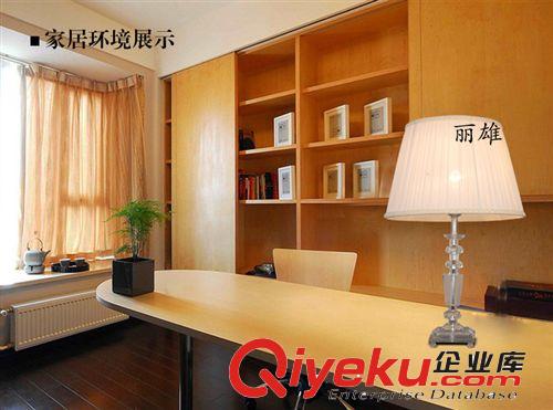 廠家直銷新款　簡約水晶現(xiàn)代新古典家裝酒店客廳書房床頭臺燈燈具