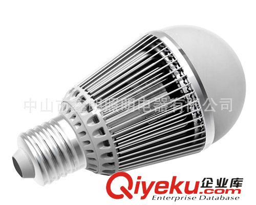 鰭片式LED球泡5W  大功率球泡 廠家直銷晶元芯片原始圖片3