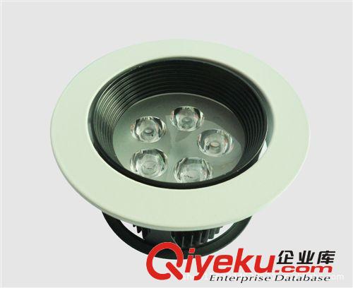 廠家供應大功率LED天花燈系列 外殼配件 防眩光360° 車鋁材質原始圖片2