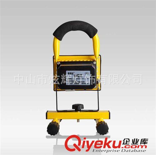 戶外LED投光燈10w20w充電手提式探照燈車載應(yīng)急燈工地移動照明原始圖片2