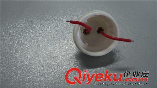 LED灯头 PC 防火塑料GU10灯头带针带线 LED塑料灯头 矮身GU10灯头