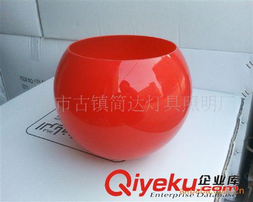 供應(yīng)圓形塑料吊燈燈罩配件原始圖片2