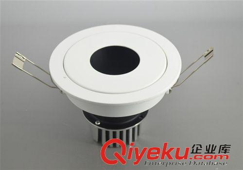 新款COB筒燈外殼、防炫光酒店、高級商場專用防炫光LED筒燈原始圖片3