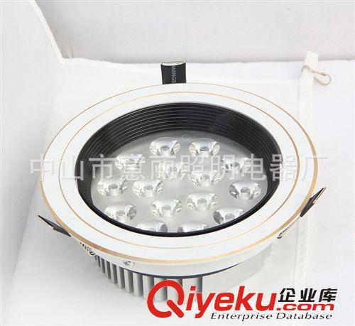 LED防眩天花燈3W5W7W9W12W15W18W防眩刀片天花燈外殼原始圖片3